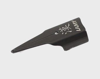 Plumín negro para pluma estilográfica Lamy Z59, plumín de repuesto para caligrafía cursiva china, artículo raro, nuevo, envío gratuito por FedEx.