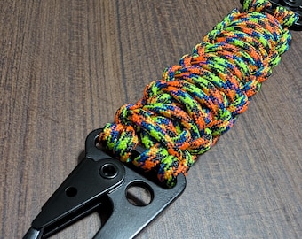 Tactical 550 Paracord Keychain