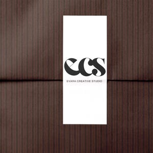 Vertical brown and dark stripe wrapping paper, available in glossy or matte finish.