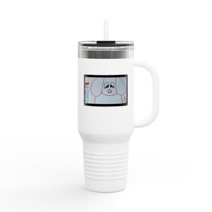 Dog and Smile! Insulated 40oz Travel Mug