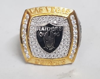 Las Vegas Raiders Cup Replik NFL Fan Schmuck 925er Silber & vergoldet