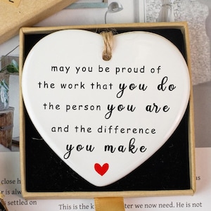 Thank You Gift, Never Forget the Difference You Make, Teacher Gift, Employee Gift, Appreciation Gift, Gift for Friend, Coworker Gift