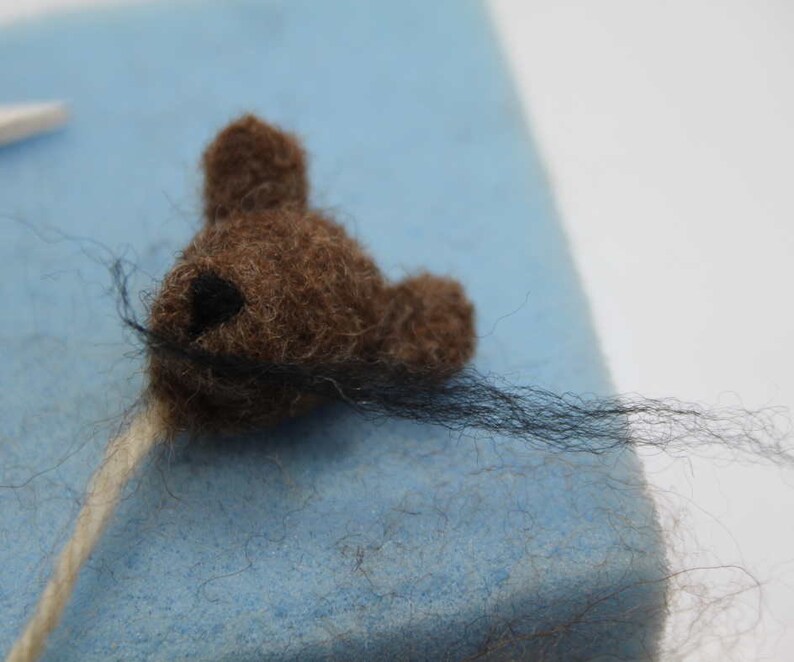 Teeny Jointed Needle Felt Teddy Bear Kit Etsy