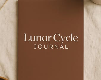 Lunar Cycle Journal | Simple Moon Phase Tracker | Printable Self-Care & Astrology PDF