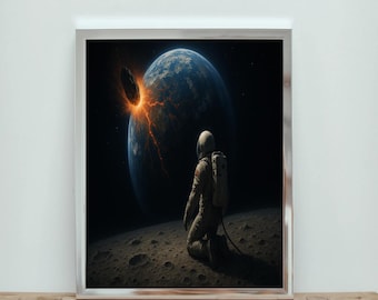 El fin desde lejos: Un astronauta presencia los últimos momentos de la Tierra (Descarga digital)