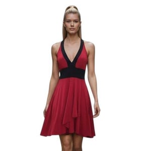 teeze me halter dress Teeze Me Junior Womens 15/16 Off White Open Back Halter Neck Bodycon Dress  NWT