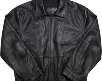Vintage American Classics Colebrook Mens size XXL Leather Heavy Bomber Jacket