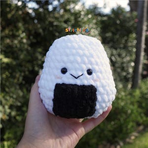 Crochet plushie | Onigiri