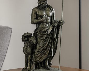 古銅 狩猟犬 ブロンズ像 銅像 座り像 約2780g 入手困難 WWST022 現存する唯一のミケランジェロ銅像発見か、ヒョウに乗る2男性像 写真6