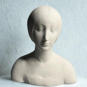 Isabella Character Sculpture | Artistic Sketch Statue Desk Decor