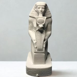 Tutankhamun Mummy Statue | Egyptian Pharaoh Plaster Sculpture Home Decor Gift