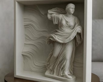 ヴェールをまとった女性の石膏胸像：古代ギリシャの手工芸彫刻 - Etsy 日本