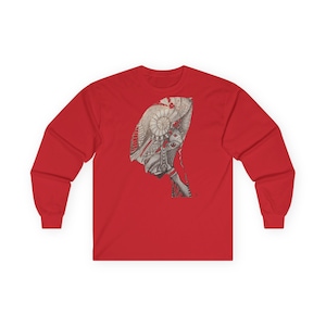 Starfield Night Sky Long Sleeve Tee | Cosmic Celestial Stretch image 8