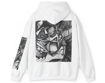 Alice in Wonderland Magical Creatures Hoodie | Journey to Other Dimensions Antanora Art
