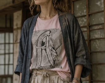 Angelic Love Patronage of Kindness T-Shirt | Antanor Art Message B