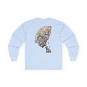 Starfield Night Sky Long Sleeve Tee | Cosmic Celestial Stretch image 6