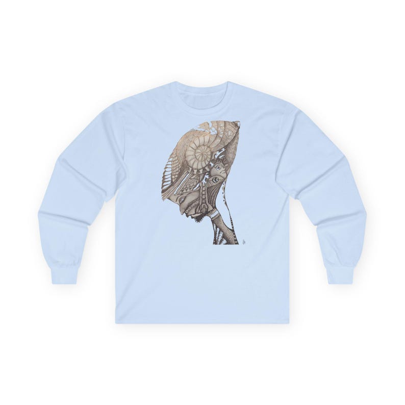 Starfield Night Sky Long Sleeve Tee | Cosmic Celestial Stretch image 6