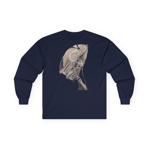 Starfield Night Sky Long Sleeve Tee | Cosmic Celestial Stretch