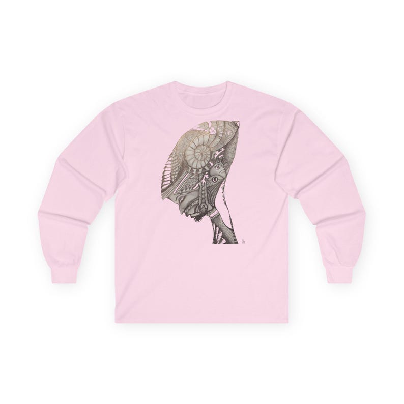 Starfield Night Sky Long Sleeve Tee | Cosmic Celestial Stretch image 7
