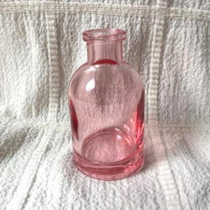 Vintage Pink Vase - Etsy