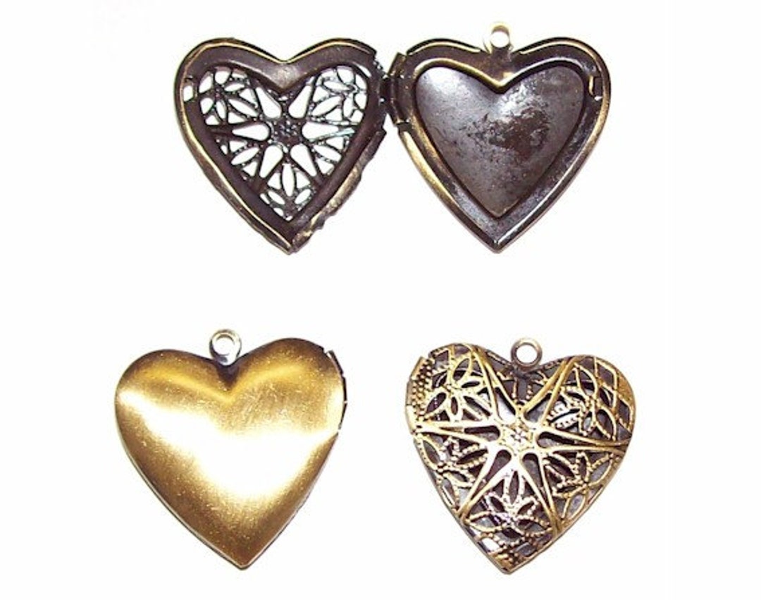 1pc Essential Oil Diffuser Locket Scent Locket Antique Bronze Etsy