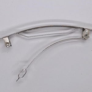 1pc. 95mm 3.75inch French Barrette Auto Lock Style Made in France COPY Read Description. S4094