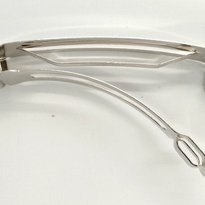 1pc 80mm ( 3.25inch) French Barrette style Auto barrette ( Made in France Copy )  please Read Description. S4059