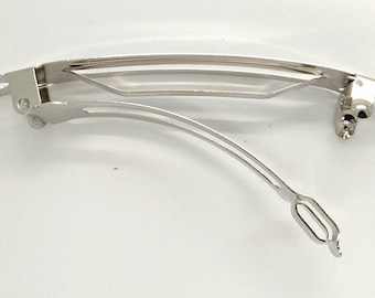 1pc 80mm ( 3.25inch) French Barrette style Auto barrette ( Made in France Copy )  please Read Description. S4059