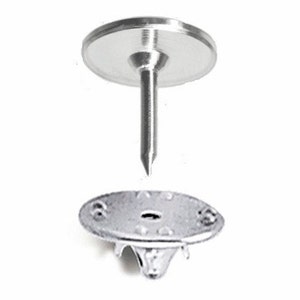 10 sets Tie Tack @.60 set  Scatter Pin, Blank Tac Clutch Set,  mens' jewelry finding locking pin ( great diy father's day gift ) 809r