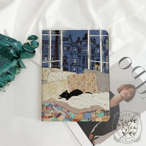 Sömnig katt, magnetiskt smart skal iPad-skal, iPad-skal, iPad Air-skal, personligt iPad-skal, Pro 2025/2024, Pro 13/11 Air 6/7, Mini 4/5/6/7