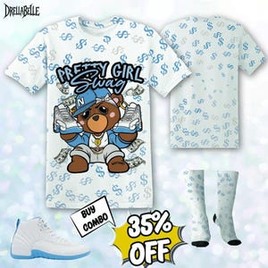 AJ 12 Melo Pretty Bernie 3D Jacket, T-Shirt, Sweatshirt, Hoodie, Socks, Hat Outfit To Match Sneaker