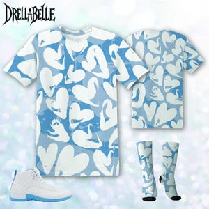 AJ 12 Melo Heart Flow Jacket, T-Shirt, Sweatshirt, Hoodie, Socks, Hat Outfit To Match Sneaker