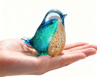 Bluebird of Happiness - Hand Blown Glass - Etsy