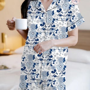 Mickey and Minnie Cruise Pajama Set, Mickey and Friends Matching Pjs, Disney vacation, Disney Summer, Family Cruise Trip, Matching Family