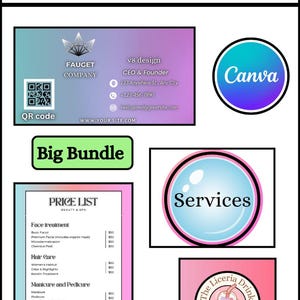 Brandingkit voor kleine bedrijven Grote bundel