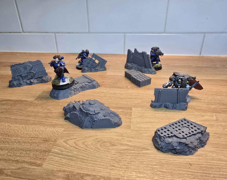 Kill Team Ruins Terrain – Hivestorm & Volkus Compatible - Etsy