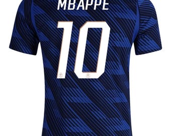 Mbappe France Jersey – Special Edition Concept Kit, 2-Star Gold Crest