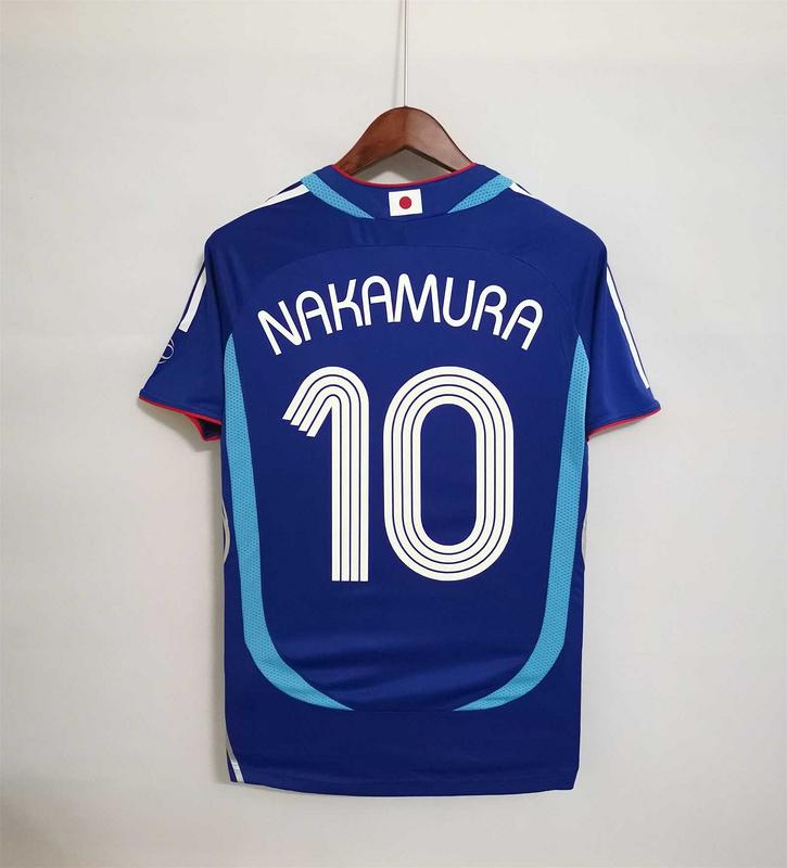 Vintage Japan 2006 Nakamura #10 Football Jersey - Classic Samurai