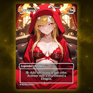 Miirym, Sentinel Wyrm Anime Waifu Single Card Proxy Card Custom For EDH Commander Gift For Him/Her