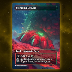 Anime Land Proxy Card: Custom EDH Commander Gift