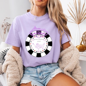 Custom Vegas Bachelorette Shirt Las Vegas Comfort Colors Bachelorette Party Shirt Destination Casino Bachelorette Bridal Party Shirt