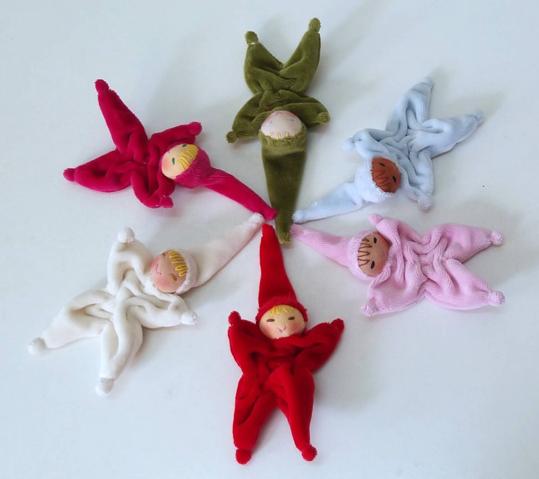 6 Star Babies, Acrobatic Baby Doll, Star Babies, Waldorf Inspired Baby ...