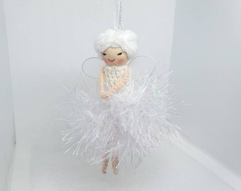 Angel doll, doll, small angel doll, Crocheted angel doll, Handmade doll