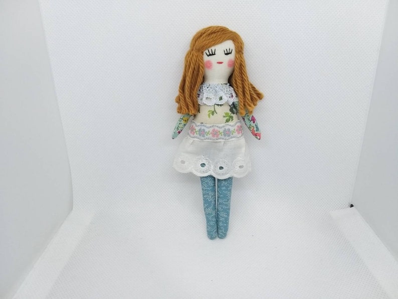 Jean doll 13 cm doll, small doll, cloth doll, play doll, mini doll image 7