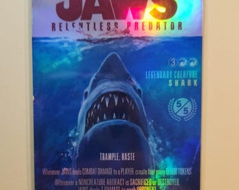 マジックザギャザリング MTG SecretLair x Jaws foil Jaws, Relentless