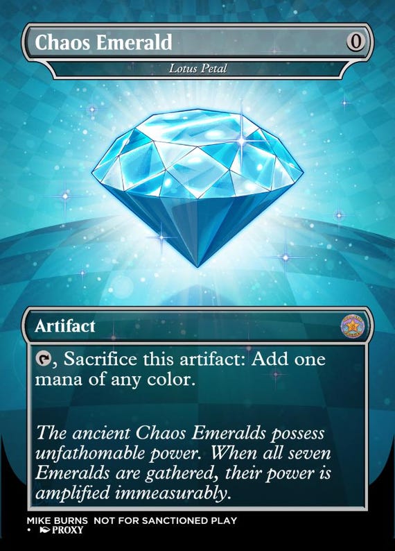 Chaos Emerald Singles (PROXY) - Etsy