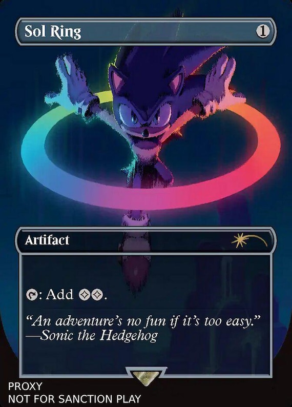 Magic the Gathering Secret Lair Sonic Bundle 9-pack (PROXIES) - Etsy