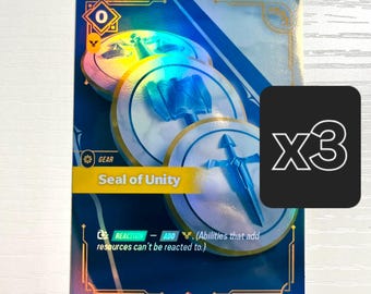 Seal of Unity Playset (x3) (Proxy)