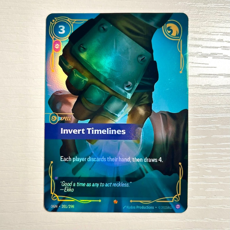 Riftbound Invert Timelines Playset (x3) (proxy) - Etsy