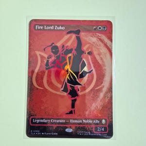 Fire Lord Zuko - Etsy